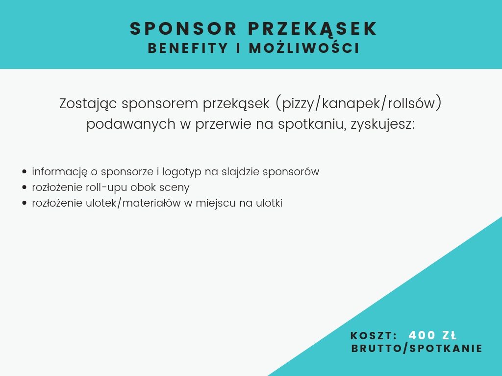 Koduj w Płocku - oferta sponsorska